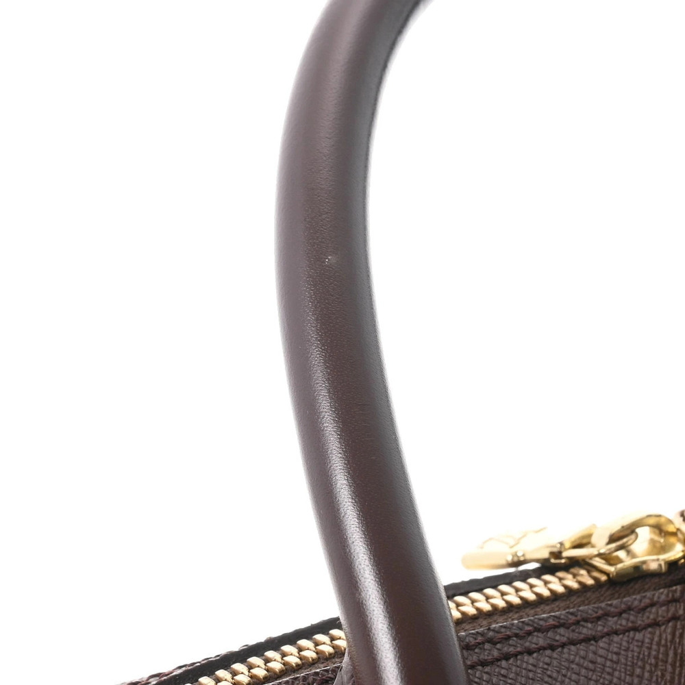 Louis Vuitton Brown Damier Handbag Canvas Brera - Picture 6 of 11